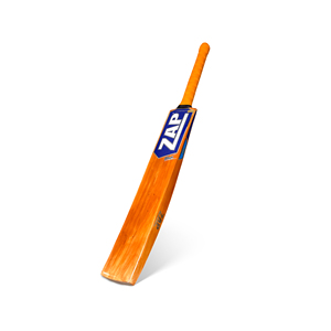 ZAP SPORTS GLAZE Batte de cricket en bois légère et ambidextre, profil incurvé pour des coups puissants - Product Image 3