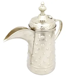Brass Copper Teapot Coffee Set Turkish Arabic Coffee Set Dallah Engraved Handmade Morocco kettle Vintage Moroccan Teapot Sale