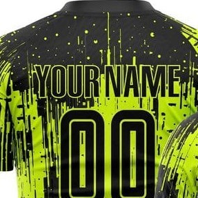 Camiseta de Fútbol Americano Premium, Malla Duradera y Transpirable, Secado Rápido, Poliéster/Algodón, Cuello en V, Manga Corta, Nombre del Equipo Personalizado - Product Image 3
