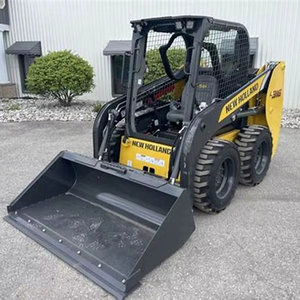 Cargadora Compacta New Holland con Retroexcavadora, Cargadora de Ruedas a Gasolina, Equipo de Construcción Compacto - Product Image 1