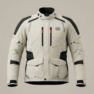 Veste de moto en cuir véritable pour homme de qualité supérieure, nouvelle arrivée, vestes de moto d'hiver, protections amovibles, personnalisables - Product Image 1