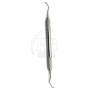 Curettes chirurgicales dentaires manuelles de précision en acier inoxydable, outils ergonomiques de détartrage parodontal, instruments de traitement buccal - Product Image 5