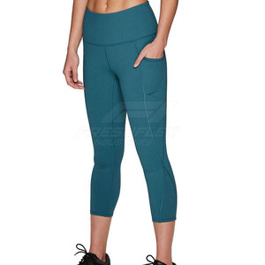 2026 Premium Quality Mid Elastic Waist Solid <b>Yoga</b> <b>Leggings</b> for Adult Lightweight Best Selling in Wholesale - Product Image 5