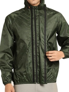 <b>Mens</b> Lightweight Rain <b>Jacket</b> Waterproof Shell Quick Dry Windbreaker Hiking <b>Cycling</b> Outdoor Sports OEM Private Label Factory - Product Image 5