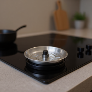 Tapa de Olla de Acero Inoxidable de 38 cm para Utensilios de Cocina - Product Image 2