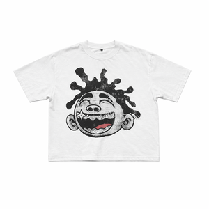 เสื้อยืดคอตตอนพิมพ์ลายผู้ชายไซส์ใหญ่ทรงปกติ ผ้าคอตตอน 200 GSM แขนสั้น - Product Image 6