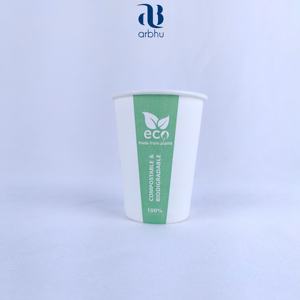 Vasos Fríos Compostables Premium, Envases Biodegradables Transparentes para Bebidas, Vasos Ecológicos para Fiestas, Vasos Desechables al por Mayor - Product Image 4