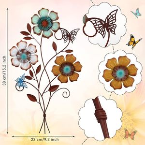 Arte de pared de hierro de alta calidad con etiqueta privada para colgar en la pared, ideal para la decoración de lujo de interiores de salas de estar, dormitorios y hoteles. - Product Image 2