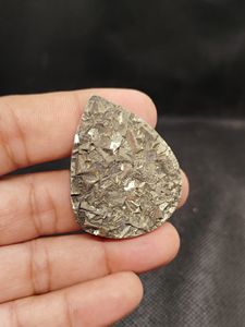 Piedra Preciosa de Cuarzo Verde Natural de Alta Calidad, Cabujón de Pirita Druzy, para la Fabricación de Joyas, Piedras Preciosas Sueltas - Product Image 3