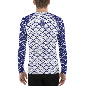 Chemises de compression anti-UV UPF 40+ à manches longues pour hommes, en polyester et élasthanne, respirantes, pour le surf et la natation - Product Image 6