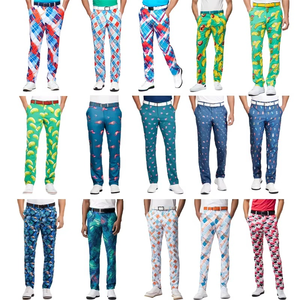Golf Apparel Manufacturers Customized Logo Women <b>Mens</b> Kids <b>Stretch</b> Elastic Waist Golf Clothing <b>Men</b> Golf Pants Joggers Trousers - Product Image 2