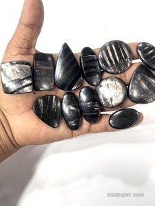 Hiperstena Natural, Gema Suelta en Cabujón, Formas y Tamaños Variados, de 20 a 30 mm Aprox. - Product Image 4