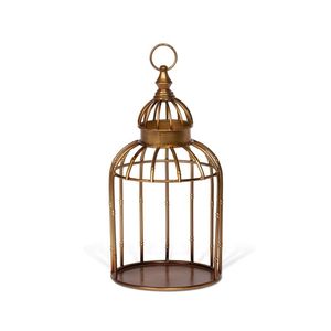 Cage à oiseaux en métal d'intérieur avec plateau inférieur amovible, design anti-fuite et plusieurs portes d'accès pour l'alimentation - Product Image 1