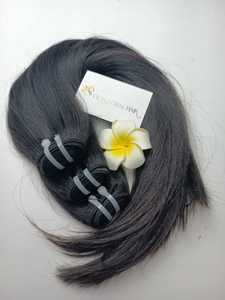 Venta al por mayor 100% Extensiones de cabello Remy vietnamita sin procesar Paquetes de cabello liso natural en la trama de la piel - Product Image 4