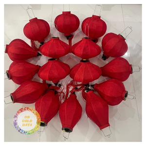 Lanterne de lune traditionnelle en bambou rouge en gros, étanche, grande taille, pour l'extérieur, décorations de fête du Nouvel An chinois, livraison rapide - Product Image 2