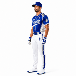 Uniforme de béisbol moderno de alta calidad con tela cómoda, costuras duraderas y un ajuste atlético para competición. - Product Image 4