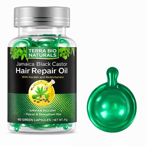 Huile de ricin noire jamaïcaine pour la croissance des cheveux et les soins des cils, fabricant exportateur en gros d'Inde au meilleur prix - Product Image 1