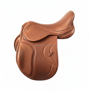 Silla de montar de cuero de alta calidad para doma clásica, equipo ecuestre - Product Image 1