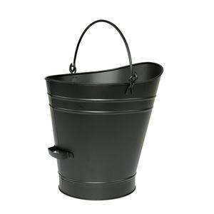 Meilleures ventes : Seau à cendres de cheminée vintage en fer galvanisé noir, de luxe, robuste, pour bois de chauffage, taille, forme et couleur personnalisables - Product Image 6