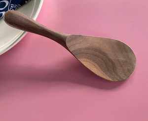 Cucharas de Servir de Madera de Mango con Diseño Único, Mango Largo, Grabado de Logotipo Personalizado, Ecológicas, Duraderas, Modernas y de Lujo - Product Image 2
