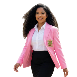 Blazer brodé haut de gamme pour femme – Veste classique sport chic, idéale pour le bureau et les occasions formelles - Product Image 1