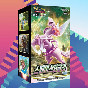 Cartes Pokémon Space Juggler, version coréenne, boîte de boosters, pack d'extension, jeu de cartes à collectionner, cartes de collection premium - Product Image 1