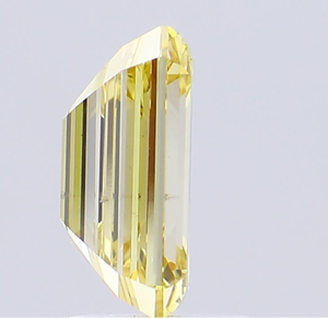 Diamante Cultivado en Laboratorio con Certificación IGI, Corte Esmeralda de 2.01 CT, Color Amarillo Intenso Fantasía, Claridad VS2, CVD LG 606330517, Joyería ROYAL GEMS - Product Image 4