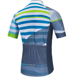 Maillot de cyclisme professionnel en matériau léger et à coupe fluide pour l'entraînement en extérieur - Product Image 2