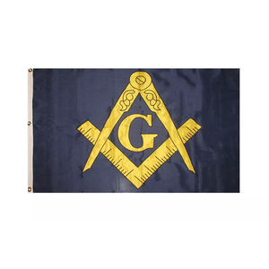 Embroidered Mason Masonic 600d Nylon Flag Heavy Duty <b>Banner</b> Embroidery Top Quality 2026 Brand New Customized Masons <b>Banners</b> - Product Image 1