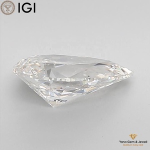 Diamant cultivé en laboratoire CVD, 2,00 carats, couleur F, clarté VVS1, forme poire, certifié IGI, pour pendentif exquis - Product Image 5