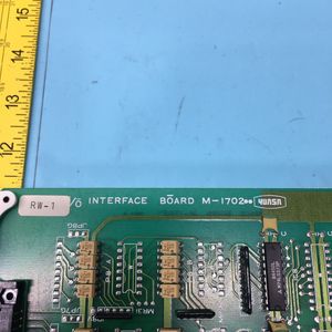 YUASA M-1702** PLACA PCB DE INTERFAZ DE ENTRADA/SALIDA, 152224 - Equipo y Piezas de Semiconductores de Confianza de Marca Global - Product Image 2
