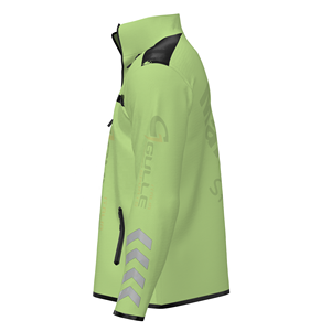 Vente en gros vestes d'extérieur hommes veste de sport Softshell respirante imperméable à manches longues taille personnalisée - Product Image 6