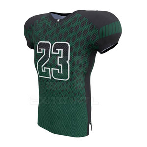 Camisetas de Fútbol Americano Personalizadas y Transpirables con Nombre y Número, Impresión por Transferencia de Calor, Manga Corta, Personalización Completa para Equipos - Product Image 5