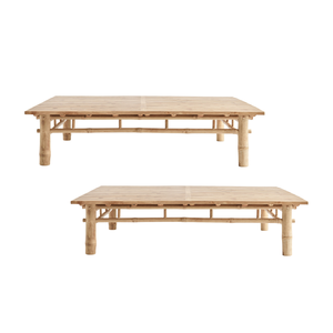 Table basse carrée en bambou Mobilier d'extérieur au design traditionnel pour GT 718 - Product Image 4