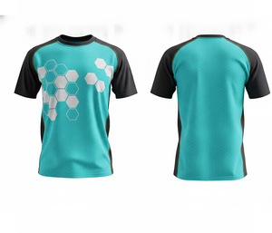 Custom Fitness Sublimation Breathable Short T-Shirt Performance Sportswear | <b>Men</b> Women Adult Sizes | Lightweight Quick Dry - Product Image 4