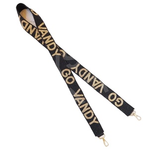 Go Vandy Design Sangle de sac à main perlée Sangles de sac de perles de rocaille en or blanc personnalisées Sangle de perles personnalisées pour sacs - Product Image 1