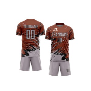 Ropa Deportiva Cómoda, Uniforme de Fútbol para Hombre, 100% Poliéster, Uniforme de Fútbol Personalizado para Hombre - Product Image 6