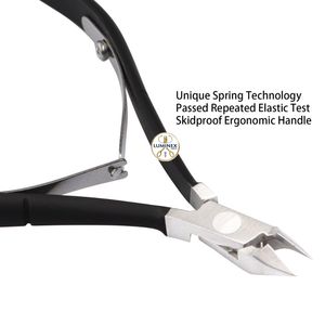 Cuticle Trimmer with Cuticle Pusher Ejiubas Cuticle Remover Cuticle Nipper Professional Stainless Steel Cuticle <b>Cutter</b> Clipper - Product Image 4