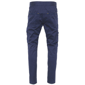 Cotton Canvas Casual Straight Elastic Waist Drawstring Narrow Foot Cuffed <b>Waterproof</b> Custom Logo Men's <b>Working</b> <b>Pants</b> - Product Image 6