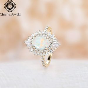 Bague de fiançailles en argent pour femme Charm_Jewells, moissanite, forme fleur, sertissage à griffes, style classique, certifiée IGI, 3g - Product Image 4