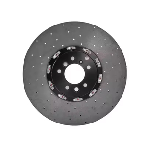 Discos de Freno de Aluminio de Diseño Personalizado de 2 Piezas para <span class=keywords><strong>Mercedes</strong></span> GT63C S63 S66 AMG A2314230712, Rotor de Cerámica de Carbono Trasero - Product Image 1