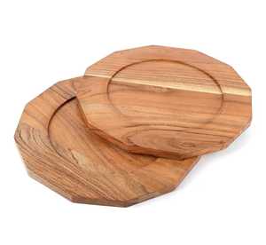 Handcrafted Mango Wood Charger Plate with Sustainable Classic Design Eco-Friendly Finish Rustic Style Wedding Dining Plate - Product Image 2