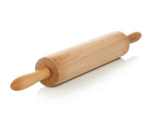 Rouleau à pâtisserie artisanal en bois pour Roti, Chapati, Pizza, Pâte à biscuits – Outil de cuisson en bois naturel durable pour la cuisine - Product Image 5