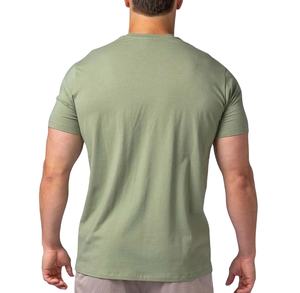 Venta al por mayor superventas logotipo personalizado de alta calidad Slim Fit camisa mejor diseño dobladillo curvo Casual camiseta en blanco - Product Image 5