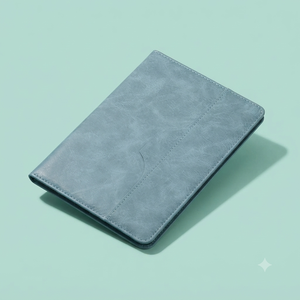 Cuaderno Ejecutivo Premium Aurelux de Cuero Gris, con Estuche, Ranura para Bolígrafo, Costuras Detalladas, para Escritura Diaria en la Oficina - Product Image 5