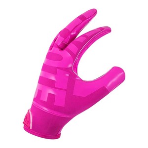 Premium Quality 7v7 Polyester Breathable Professional American Football Receiver Gloves <b>Hook</b> Loop Closure Sticky Hand Surface - Product Image 6