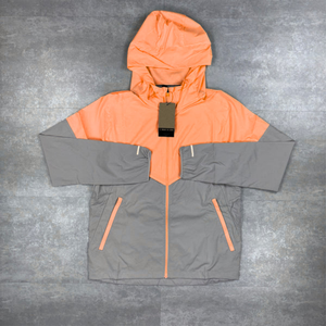 Custom Mesh Lining <b>Zip</b>-<b>Up</b> Streetwear Hoodie and Short Sportswear 2-Piece Windbreaker Shorts and <b>Jacket</b> Tracksuit for Men - Product Image 4