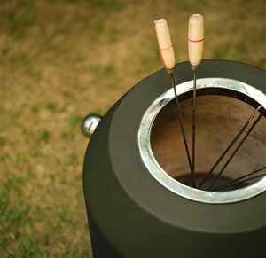 Parrilla Tandoor de Carbón de Acero Inoxidable, Duradera, con Seguridad contra Llamas, Sin Humo, Calentamiento Rápido, Portátil, Compacta, para Exteriores, Camping y Picnic - Product Image 4