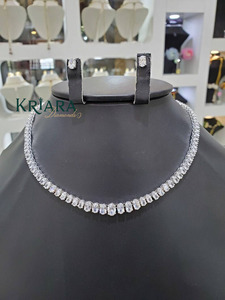Collar de Moissanita con Corte Ovalado, Plata S925 con Baño de Rodio, Joyería de Lujo para Mujer, Ideal para Bodas - Product Image 2