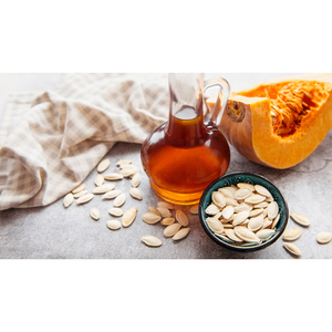 Huile de graines de citrouille Hanu de haute qualité pour les soins des cheveux et de la peau, extrait naturel pur à 100 %, distillée à la vapeur - Product Image 1